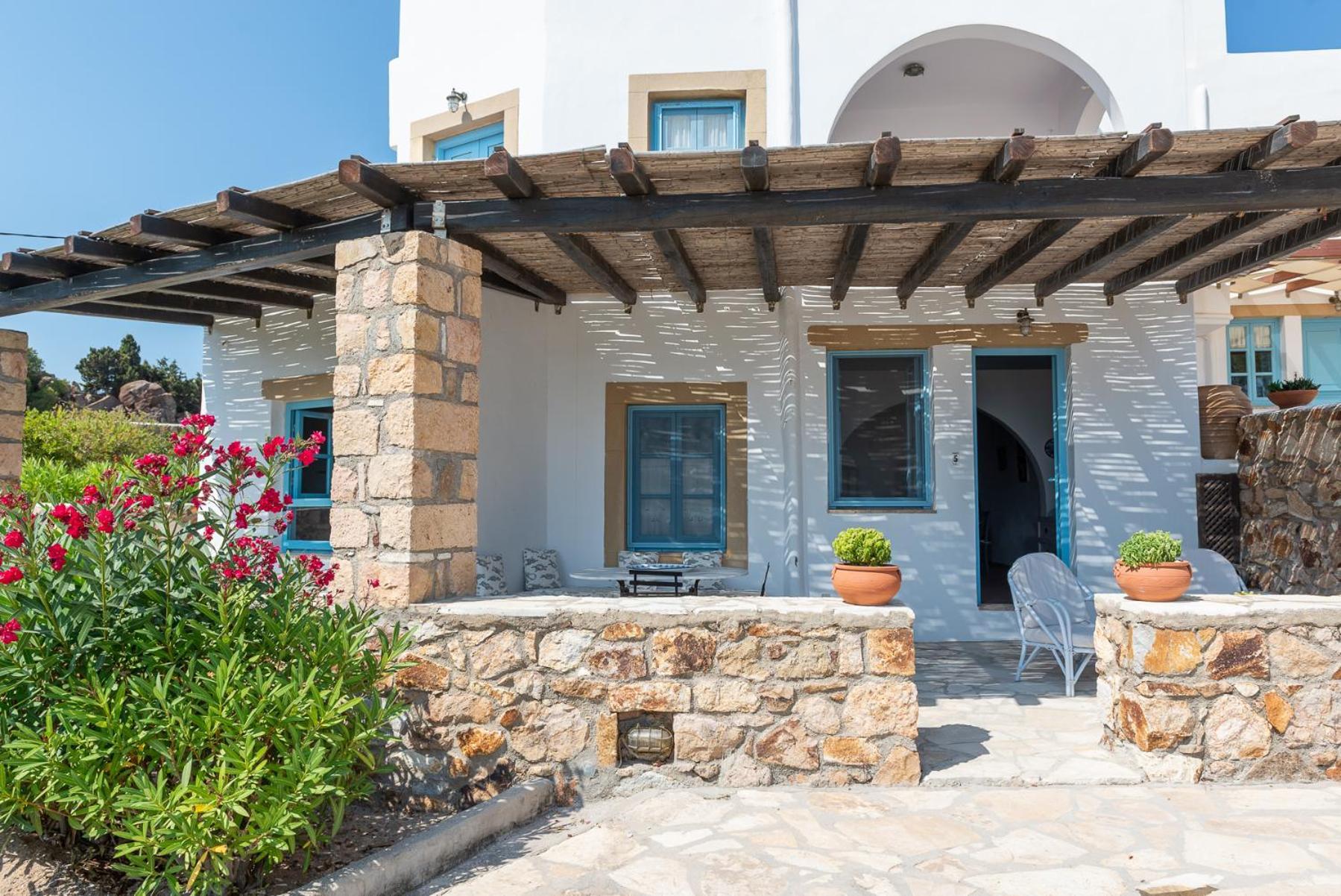 Patmos Exclusive Villas Скала Номер фото